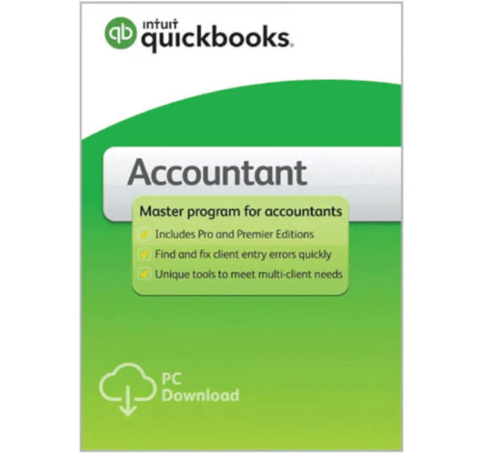 QuickBooks Accountant Desktop Plus 2024 – No Subscription – USA Version 1 Users